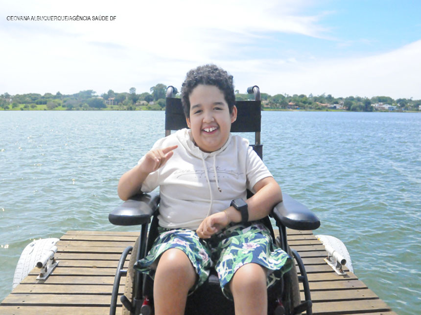 Paciente tem sonho realizado pela equipe do Nrad de Ceilândia