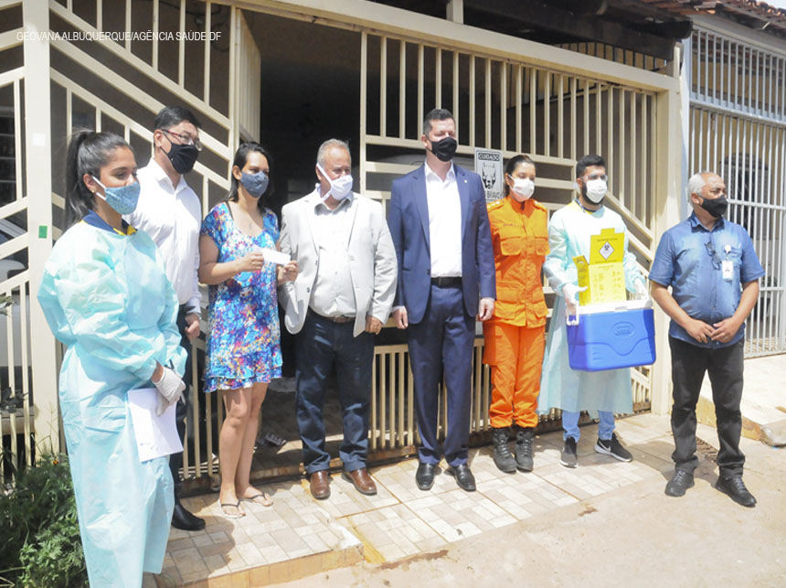 Inquérito epidemiológico da Covid-19 tem início em Ceilândia