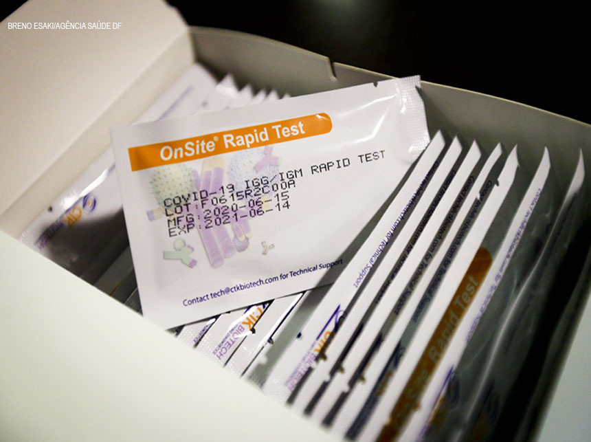 Saúde apresenta dados parciais do inquérito soroepidemiológico de Covid-19 no DF