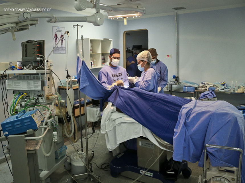 Cirurgias eletivas continuam autorizadas na rede pública do DF