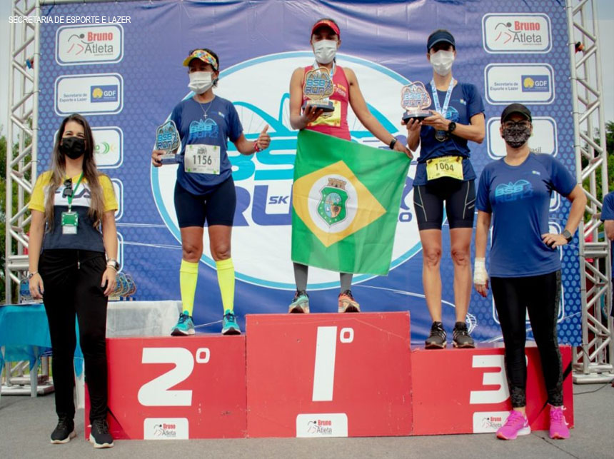DF tem 1ª corrida profissional de rua sob protocolos de segurança