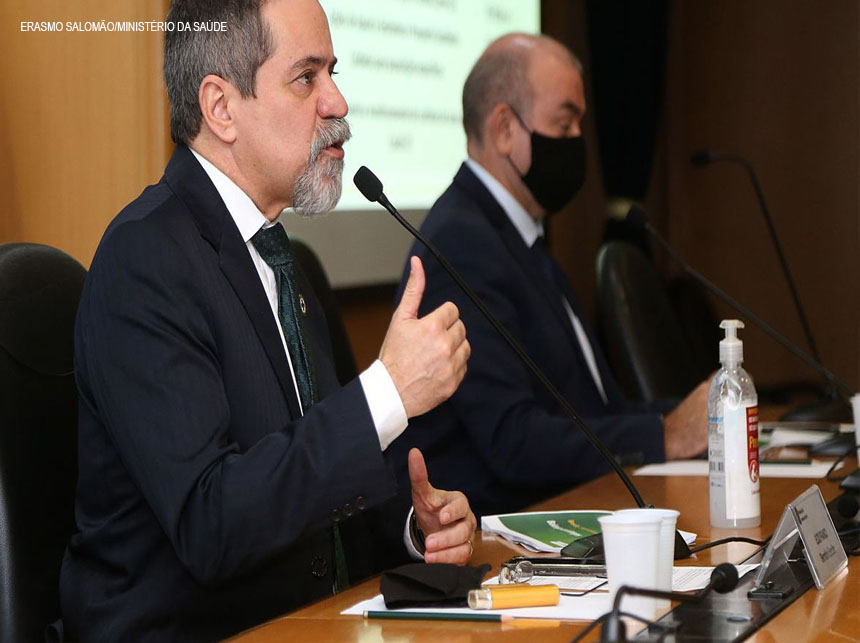 Ministério da Saúde afirma: vacinação poderá começar em 20 de janeiro