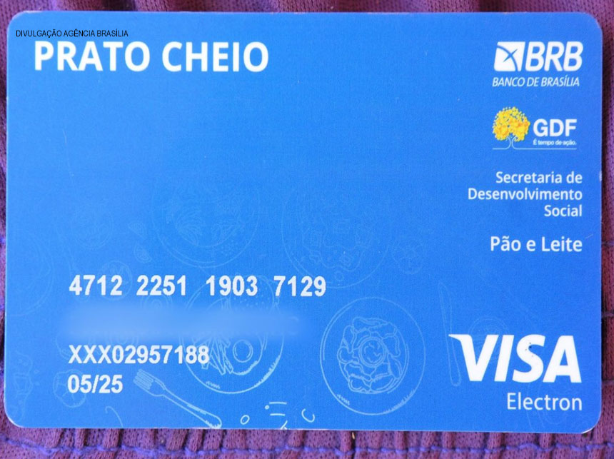 32 mil famílias do DF recebem a terceira parcela do Cartão Prato Cheio