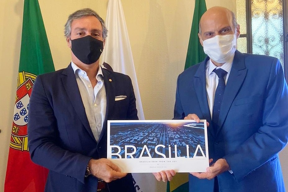 Encontro em São Paulo abre portas do DF para Portugal