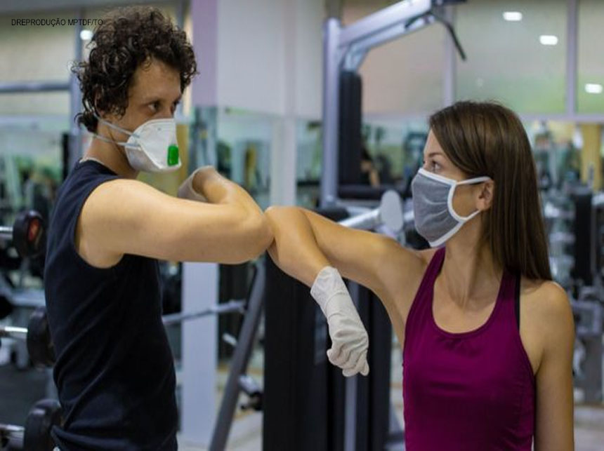 Academia Atlética Pro-Fit firma TAC e se compromete a fiscalizar uso correto de máscaras de clientes e funcionários