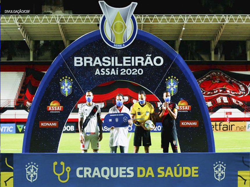 HRAN recebe da CBF a doação de uma ambulância