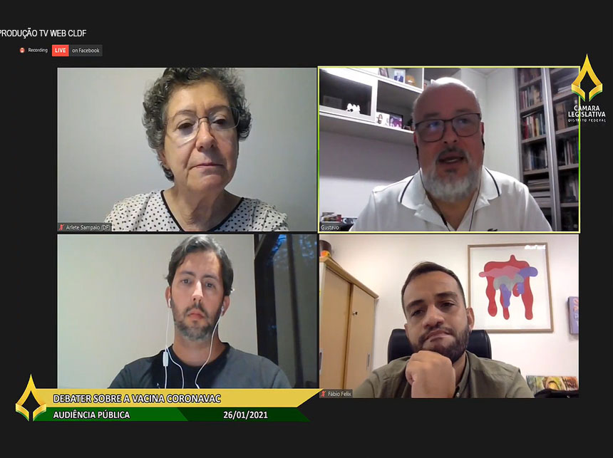 Em audiência da CESC, pesquisador defende produção brasileira da Coronavac