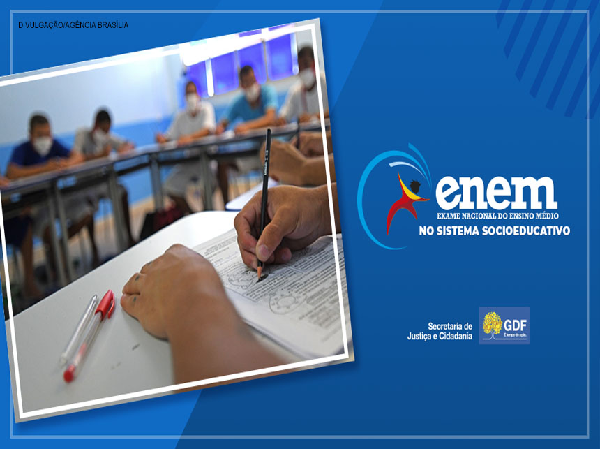 190 adolescentes do Sistema Socioeducativo se inscreveram para o Enem