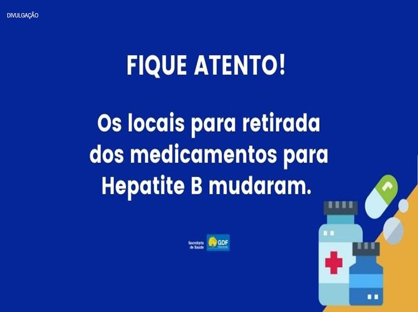 Medicamentos para tratamento da hepatite B passam a ser distribuídos nas policlínicas
