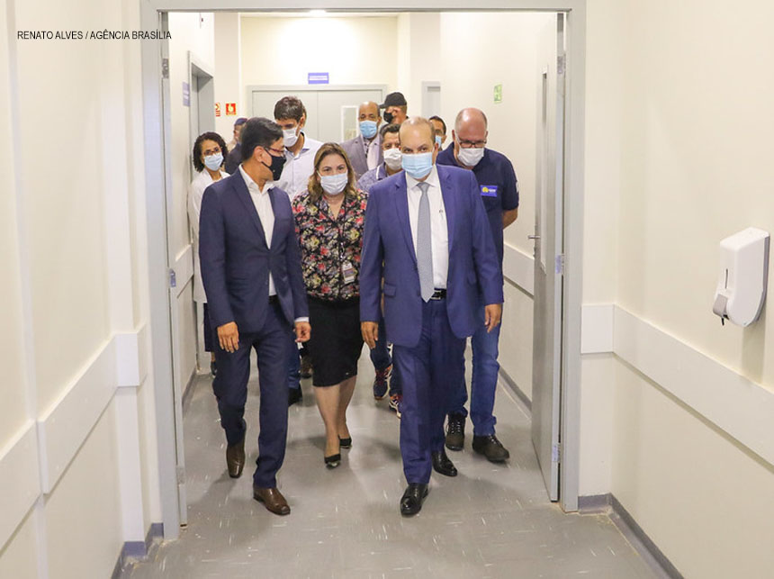 GDF inaugura mais 60 leitos para tratamento de Covid-19