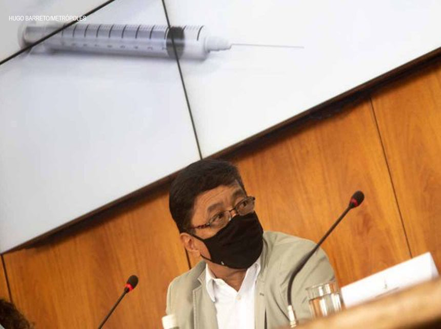 Secretaria de Saúde quer escolta policial para a chegada das vacinas ao DF