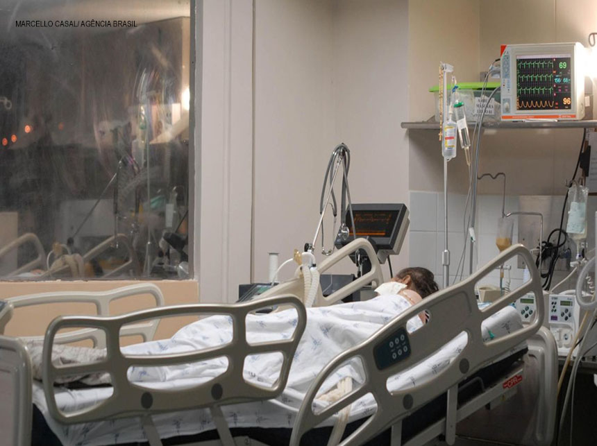 Taxa de ocupação de UTI em SP ultrapassa 70%