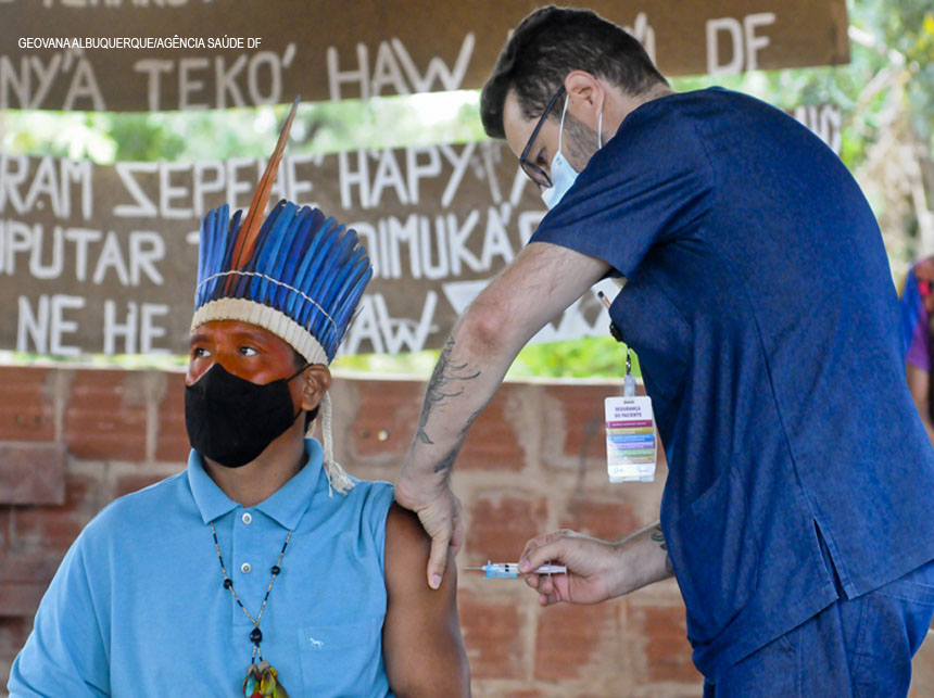 APIB recorre ao STF para garantir vacinação de indígenas