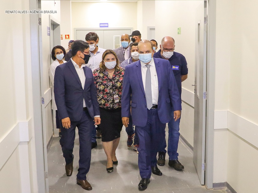 Ibaneis inaugura Hospital de Campanha de Ceilândia
