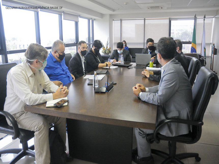 Saúde e Ministério Público discutem cenário do DF com relação ao enfrentamento da pandemia