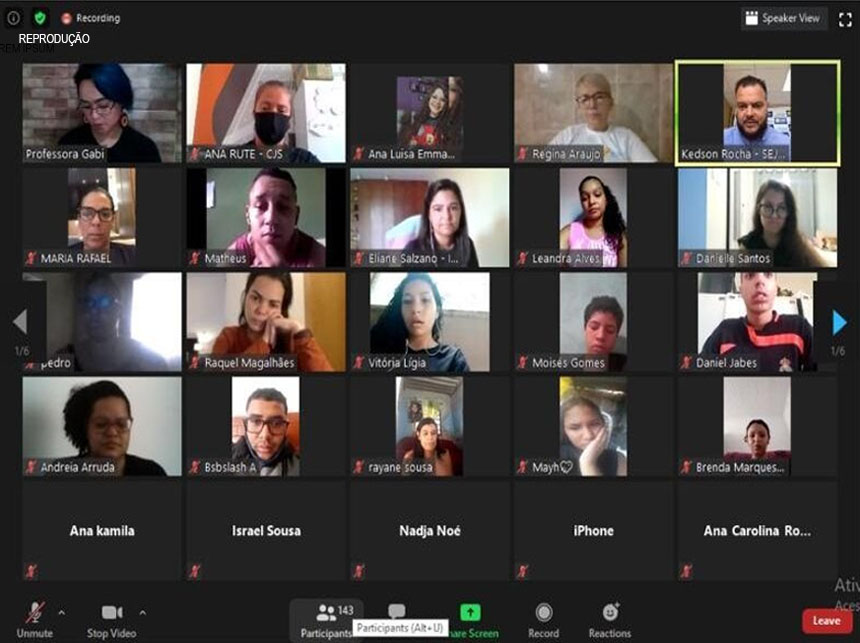 Centros de juventude abrem atividades do ano com aulas on-line