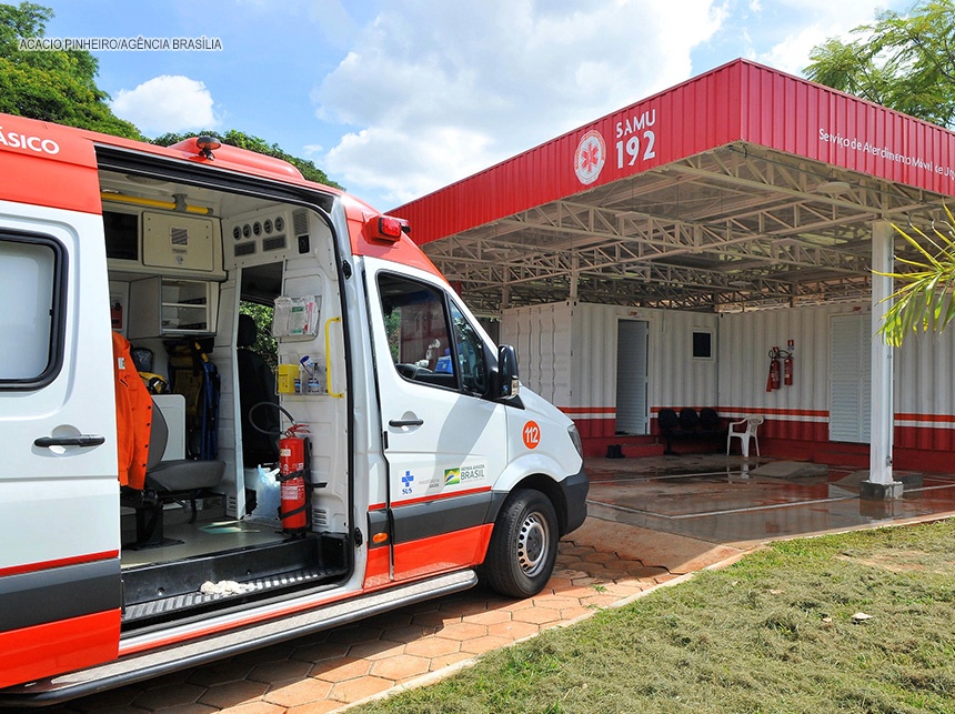 SAMU ganha nova base na Asa Norte