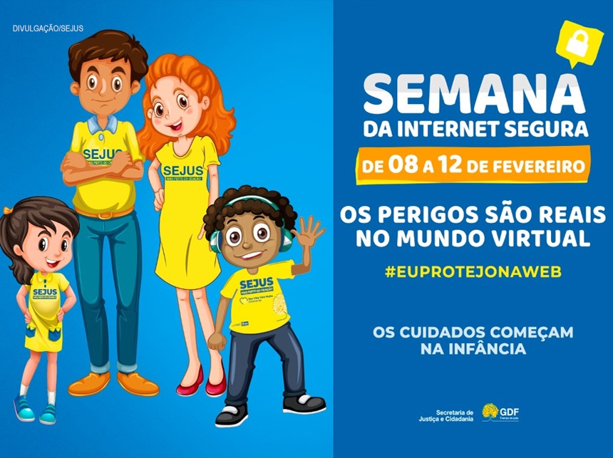 Sejus lança campanha que aponta perigos presentes na internet