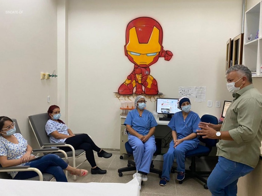 Sindate orienta servidores do IGESDF