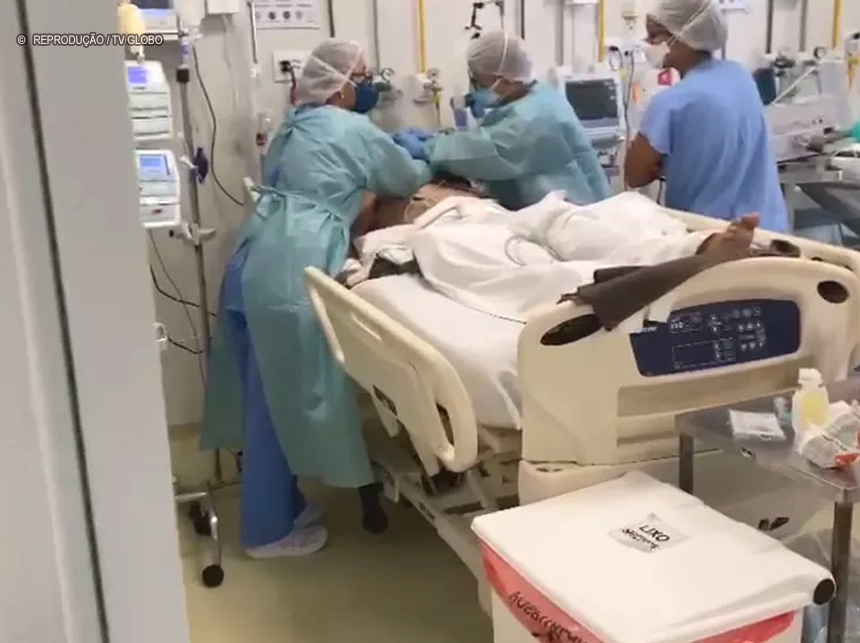 DF tem 312 pessoas com Covid aguardando leito de UTI