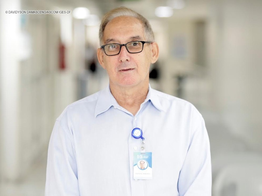 Uma vida dedicada a salvar vidas no Hospital de Base