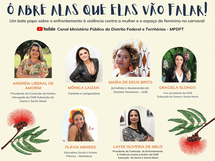Live discute violência contra a mulher