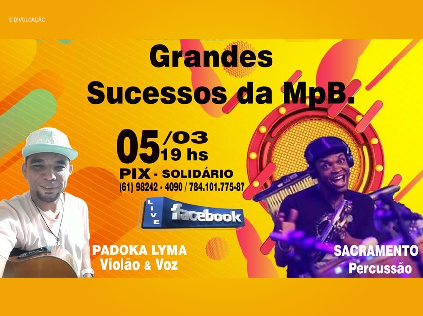 Músicos fazem Live Solidária para reunir o público e sobreviver à pandemia