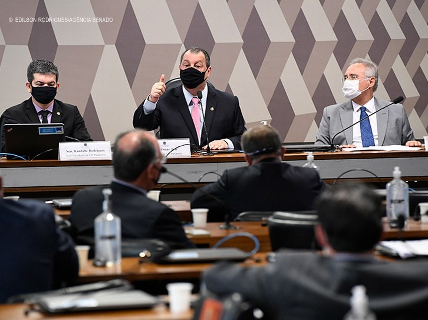 Com Omar Aziz na presidência e Renan na relatoria, CPI da Pandemia é instalada