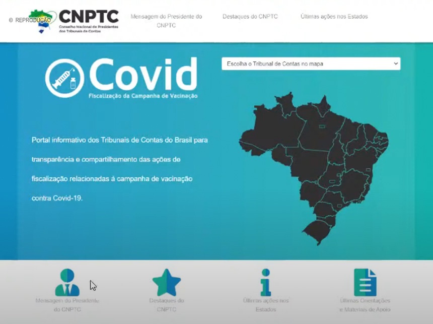 Fiscalizações do TCDF integram hotsite nacional sobre a vacinação contra Covid-19