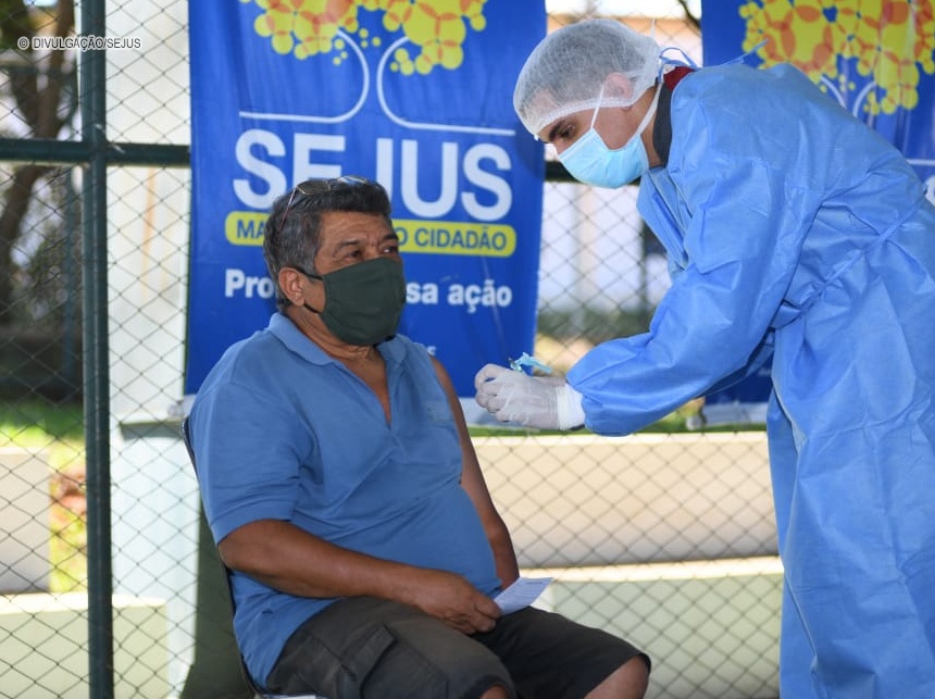 Parceria leva vacinação a três regiões administrativas do DF