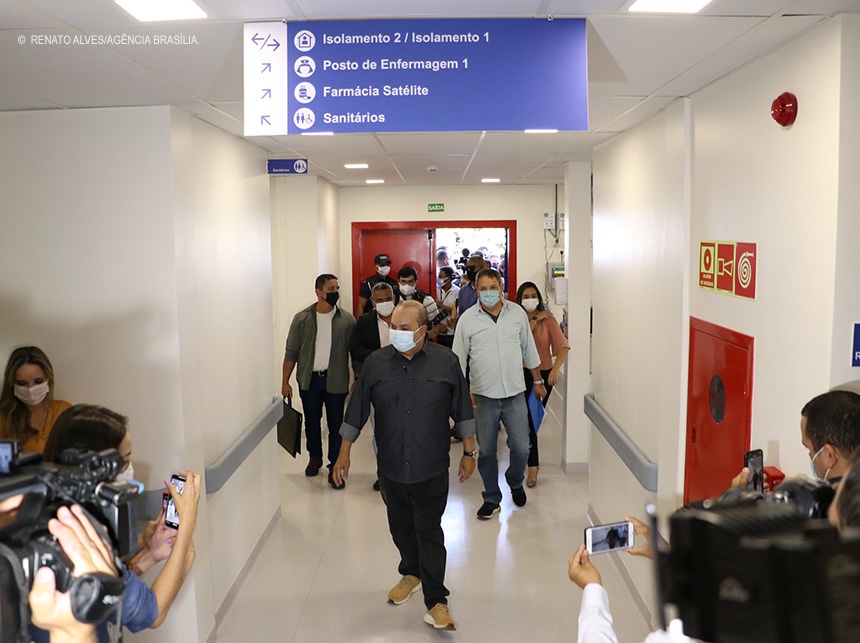 Hospital modular de Samambaia é entregue com 102 leitos