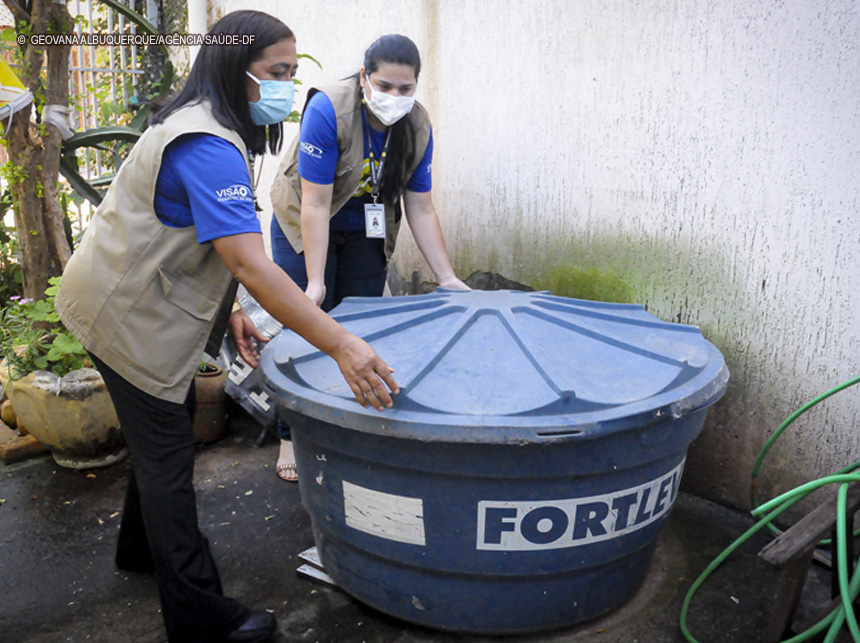 Número de casos no DF despencam, com ações contínuas de combate à dengue