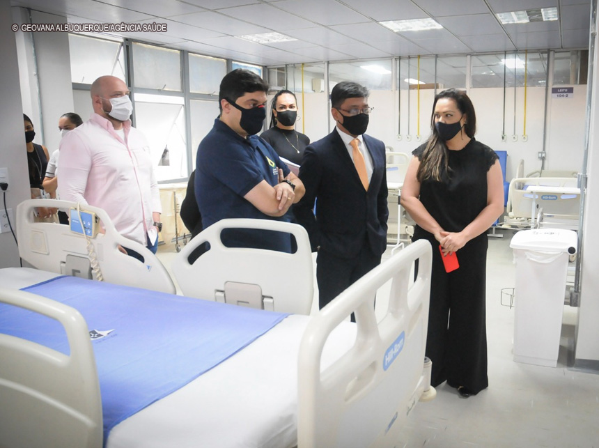 Enfermaria da clínica médica do Hospital do Guará ganha cara nova após reforma