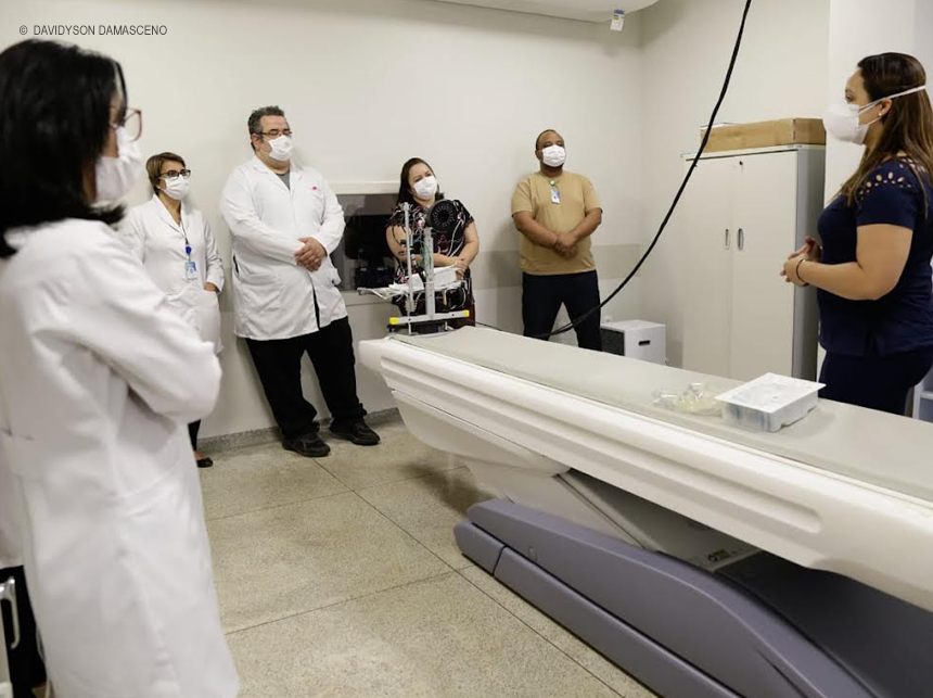 IGESDF inicia treinamento dos profissionais que vão operar o PET/CT