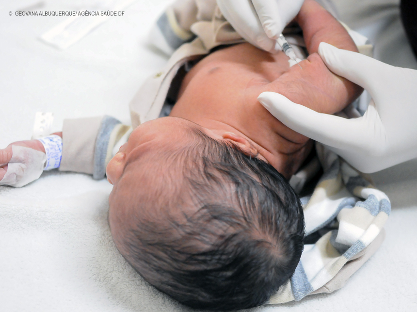 Em um ano, cresce a cobertura vacinal do calendário básico no DF