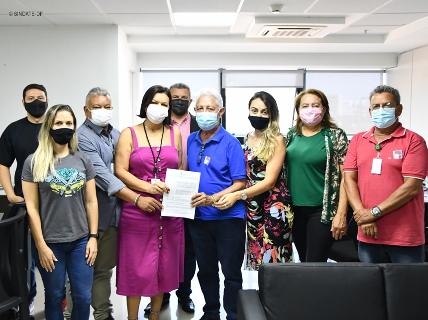 Conquista do Sindate e vitória da categoria: Acordo Coletivo 2021/2022 do IGESDF é assinado na sexta-feira