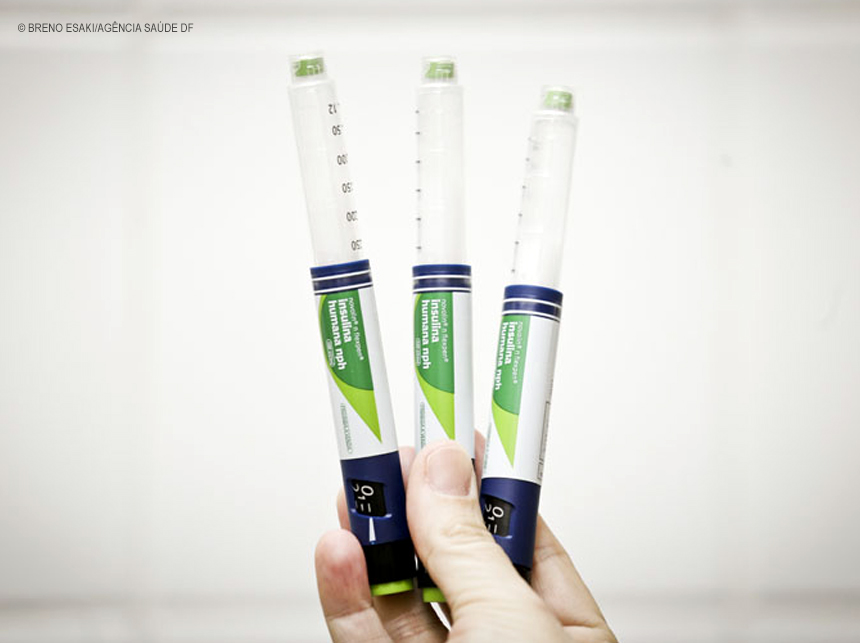 Governo antecipa entrega de 400 mil doses de insulina de ação rápida