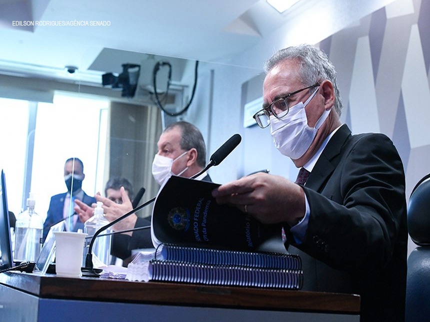 Com nove crimes atribuídos a Bolsonaro, relatório da CPI é oficialmente apresentado