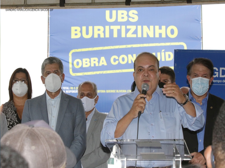 Ibaneis inaugura UBS 7 de Sobradinho II, na Vila Buritizinho