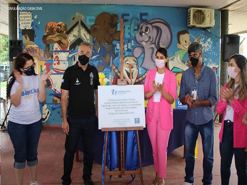 Prêmio reconhece iniciativas em prol da primeira infância no DF