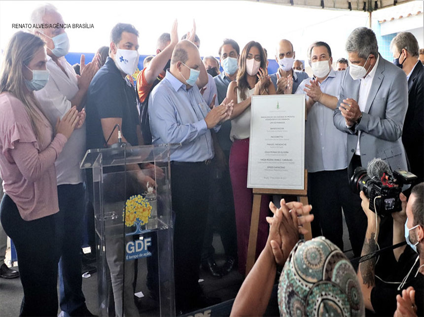 Ibaneis inaugura UPA do Paranoá