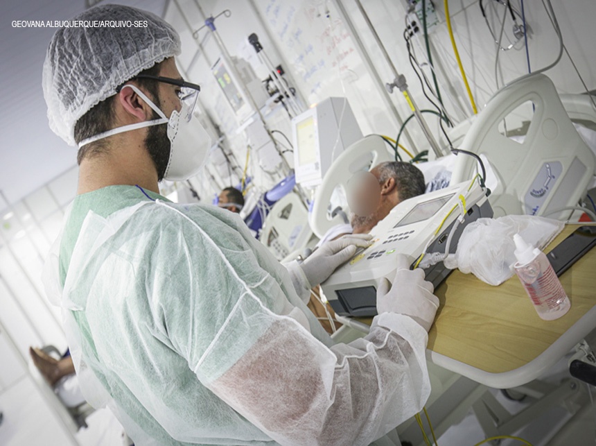 Não vacinados no DF representam quase 80% internados com covid-19