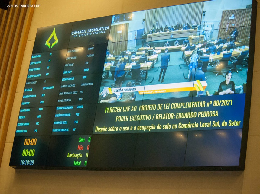 CLDF aprova novas normas para os puxadinhos da Asa Sul