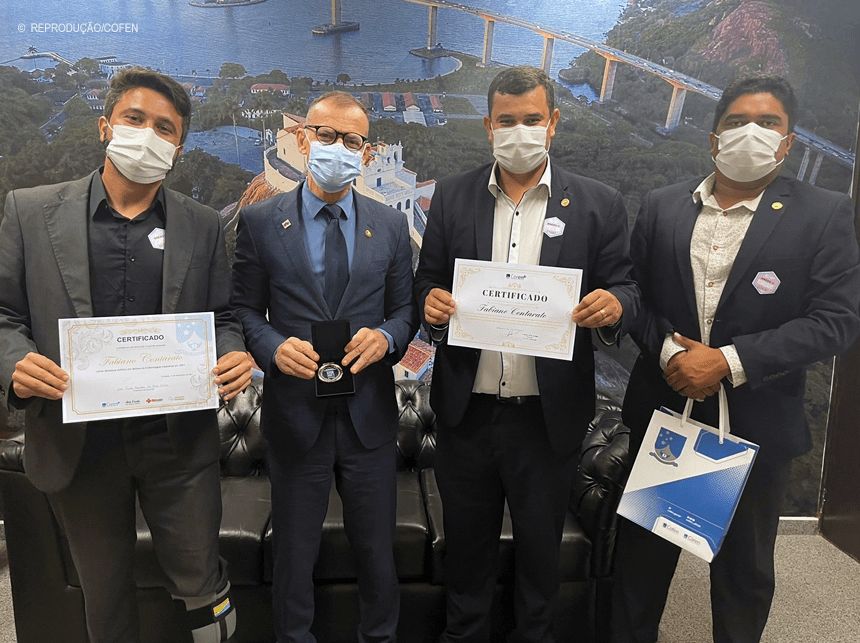 Cofen concede título ao senador Contarato por defesa da Enfermagem brasileira