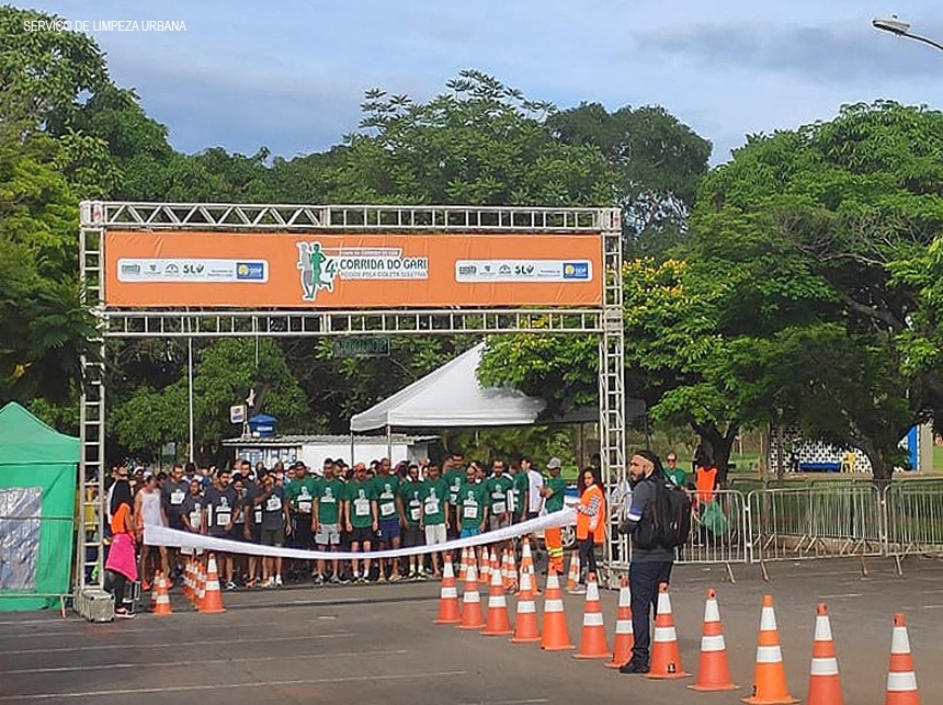 Inscrições abertas para a Corrida do Gari Mais Veloz do DF