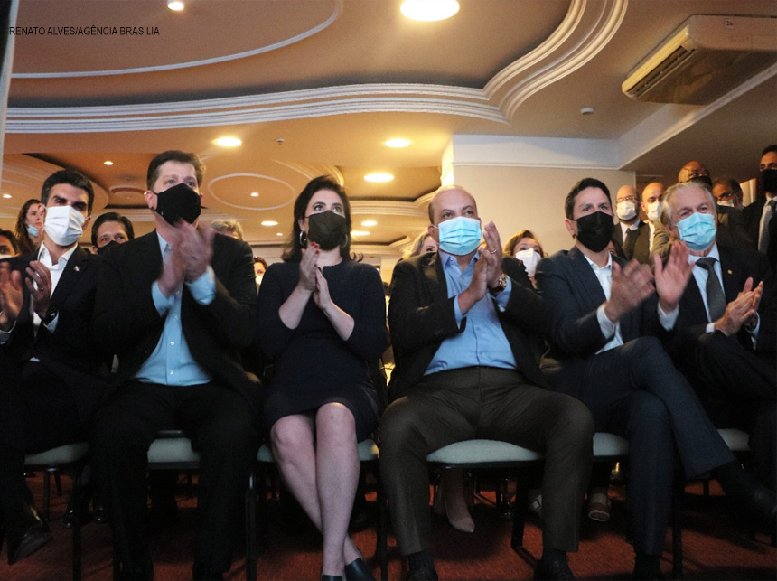 Governador Ibaneis prestigia pré-candidatura do MDB