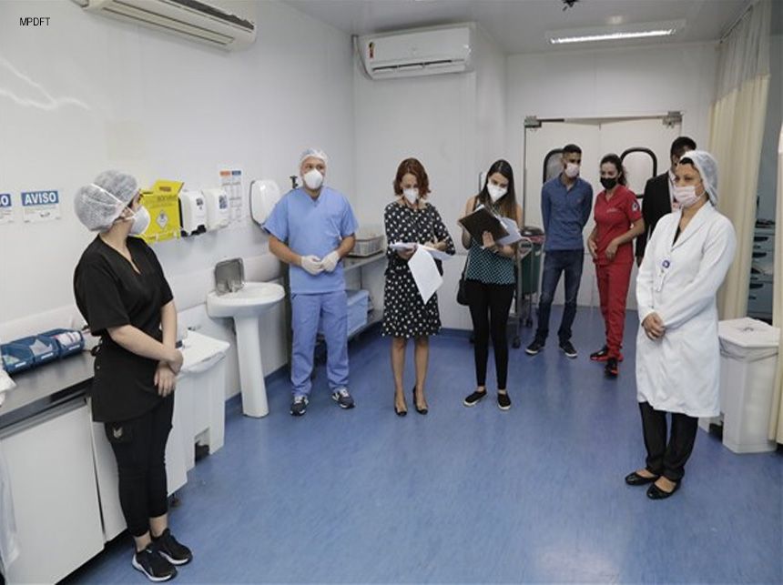 Operação Diagnose do MPDFT inspeciona 10 UPAs do DF