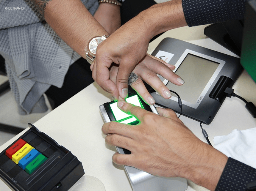 Detran-DF começa a exigir biometria para categoria B