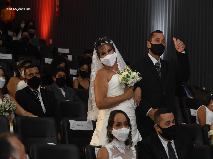 Confira os casais selecionados para o 1º Casamento Comunitário de 2022