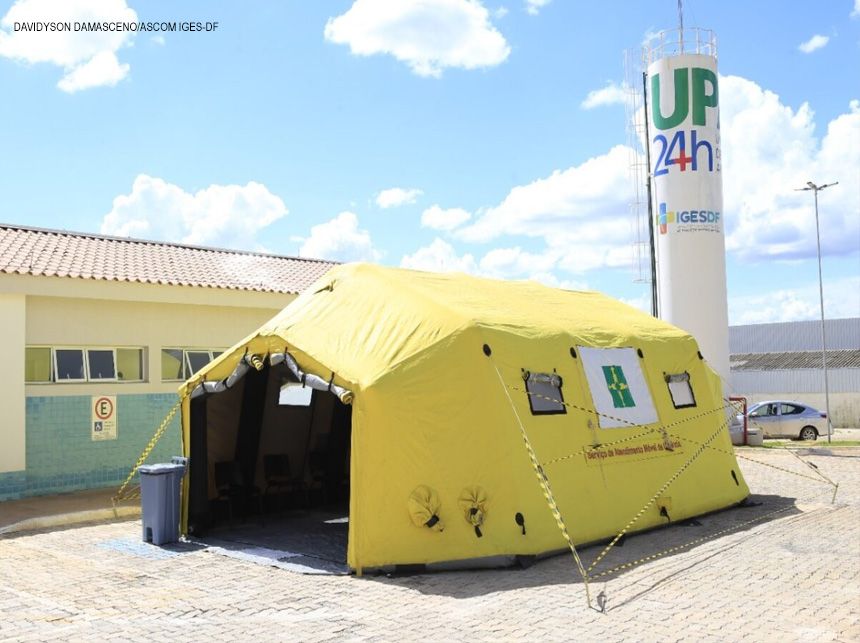 CRMDF interdita 7 das 20 tendas para atendimento a dengue no DF